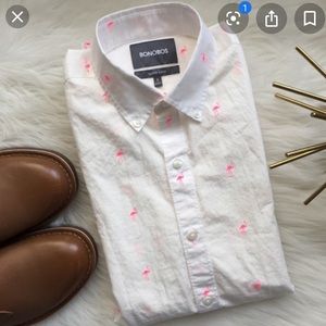 Bonobos Flamingo Button Down